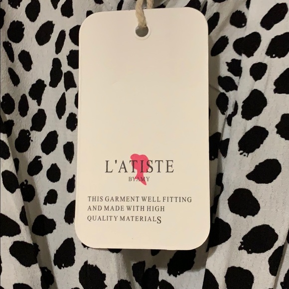 Romper - Black and White - L’ATISTE - Picture 3 of 3